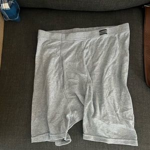 Gray Hanes boxerbriefs size medium